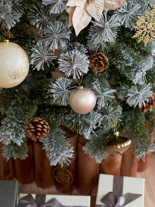 アルザスツリー スノー + Luxuryオーナメント【62p】樅