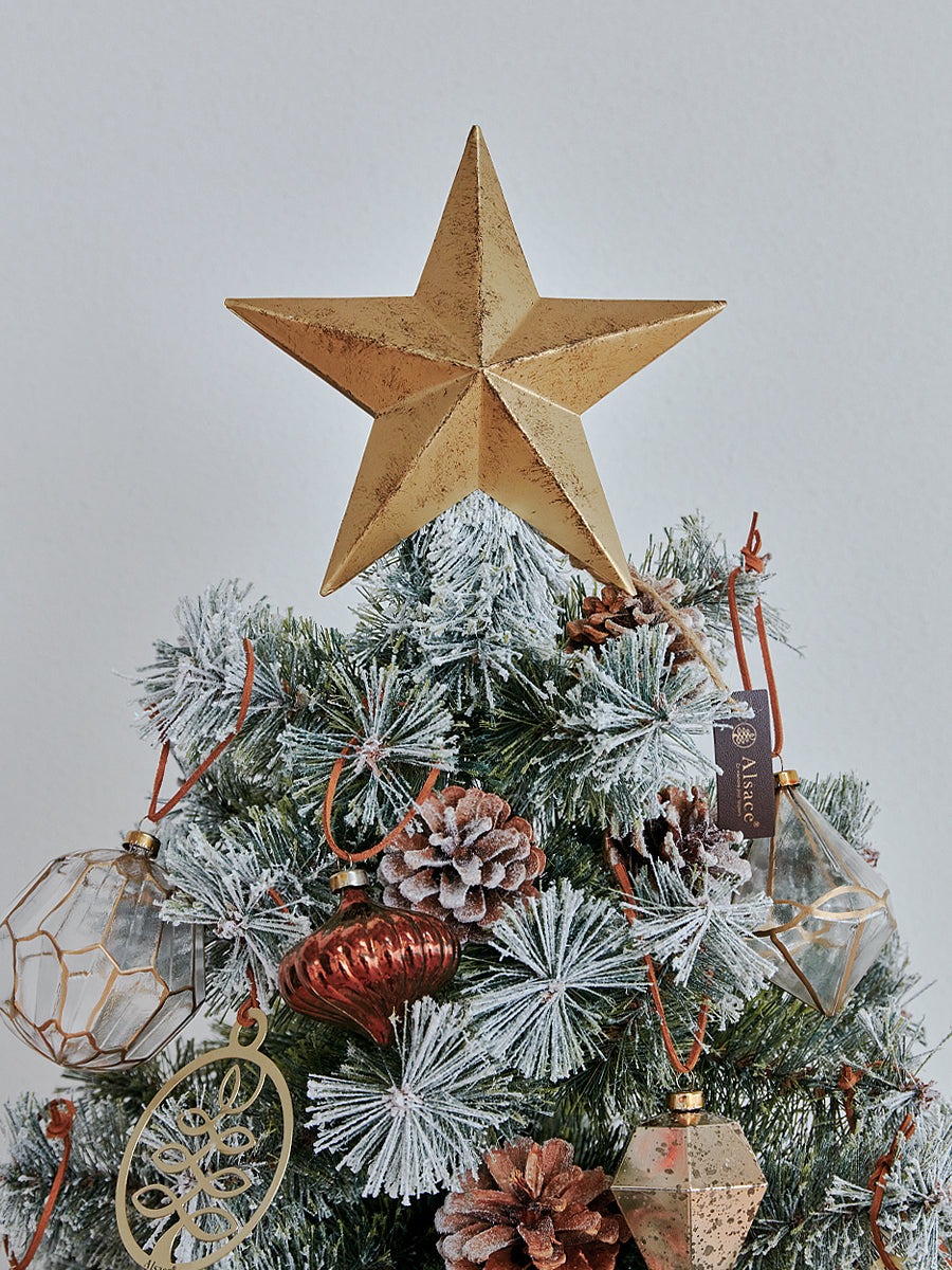 アルザスツリー スノー + グラース オーナメント【40p】 樅