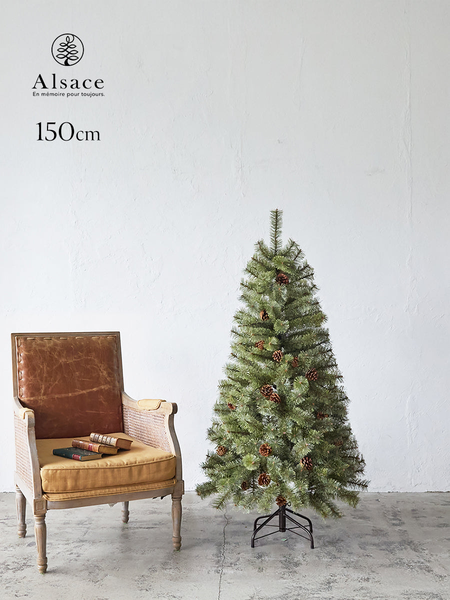 新品未開封　2024ver. アルザスツリー150 楽天市場】【公式 Alsace(R) 正規品】 クリスマスツリー 150cm