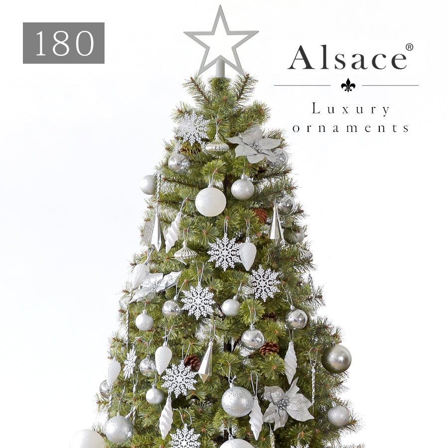 Alsace tree®︎ アルザスツリー 2023 クリスマスツリー 62p Luxuryオーナメントセット 樅 – alsace_tree