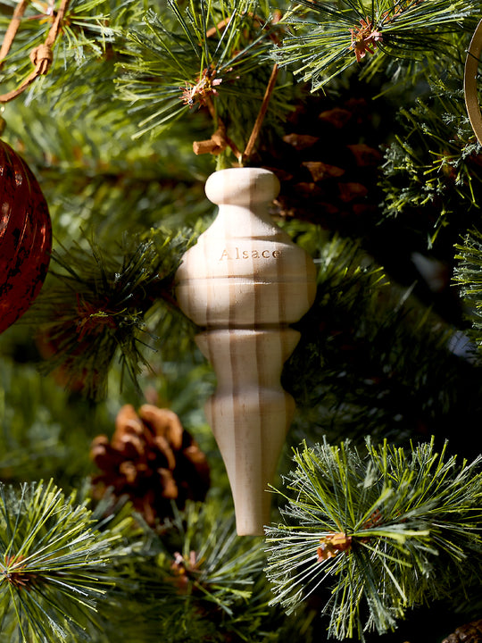 グラース オーナメント【NatualWood / BrownWood】5p 柊