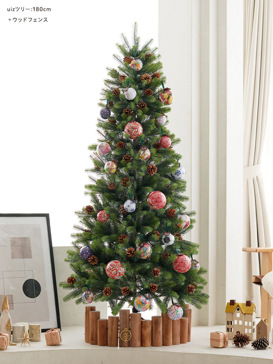 アドベントオーナメント缶【24p】 柊