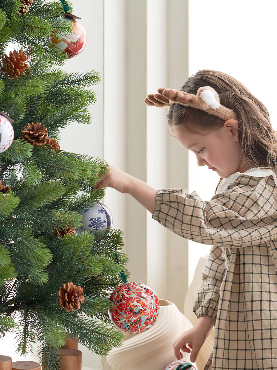 アドベントオーナメント缶【24p】 柊