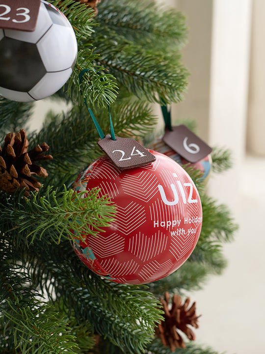 アドベントオーナメント缶【24p】 柊