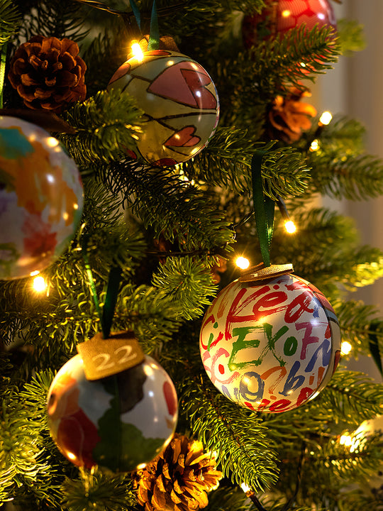 アドベントオーナメント缶【24p】 柊