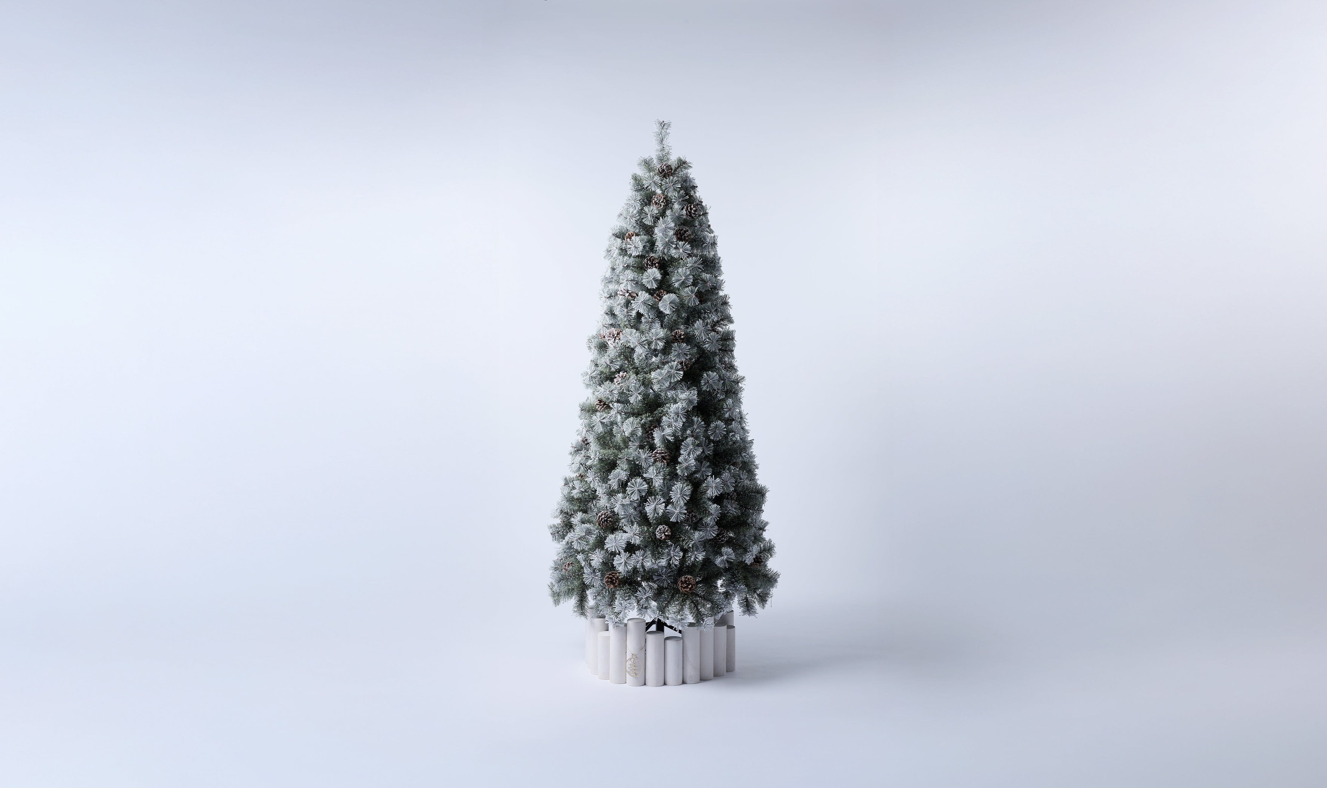 購入不可⭐︎クリスマスツリー　リース アルザスツリー スノー + Luxuryオーナメント【62p】樅