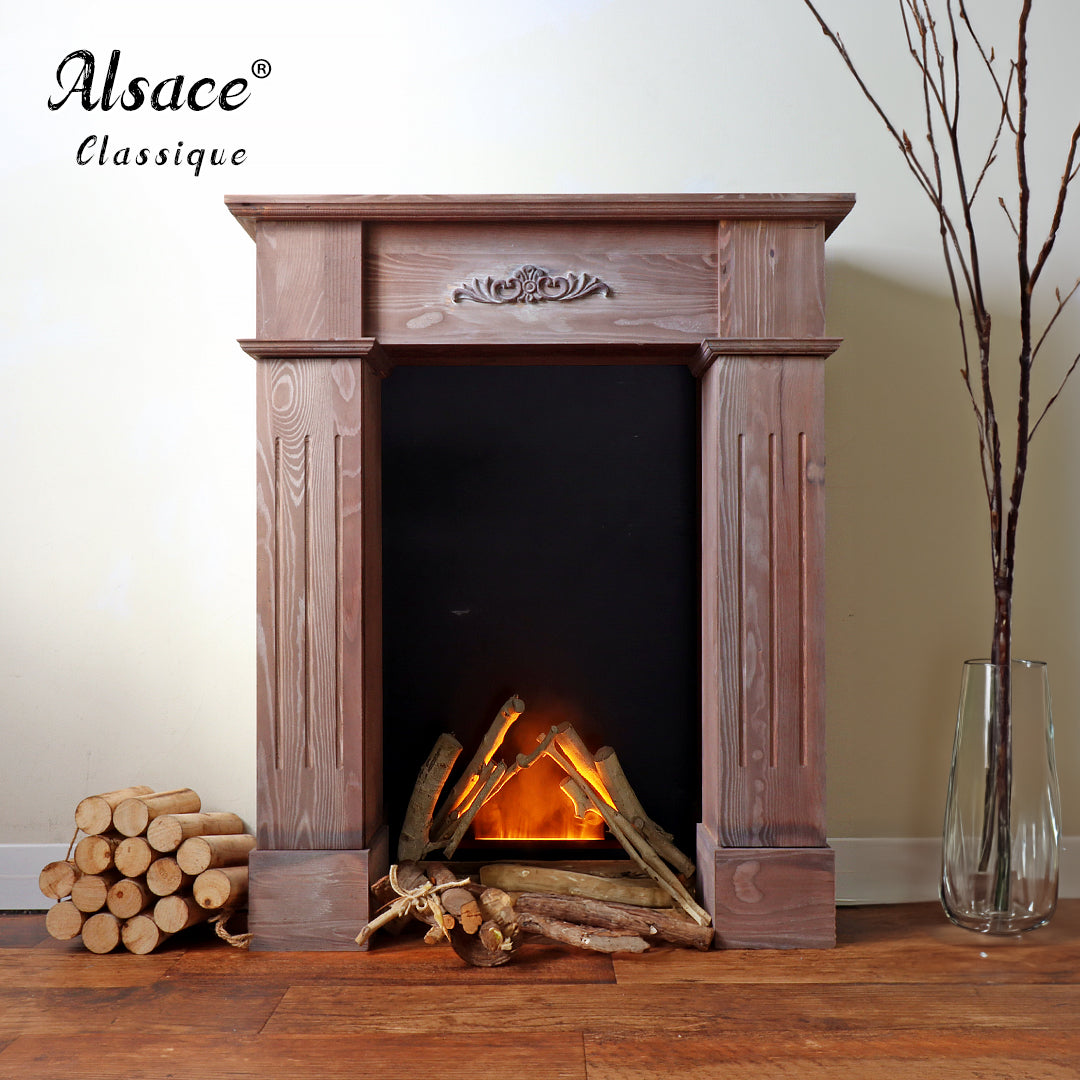 Alsace®Classic 暖炉 マントルピース アルザス・ファイヤープレイス【幅80cm】アルザスツリー 樅