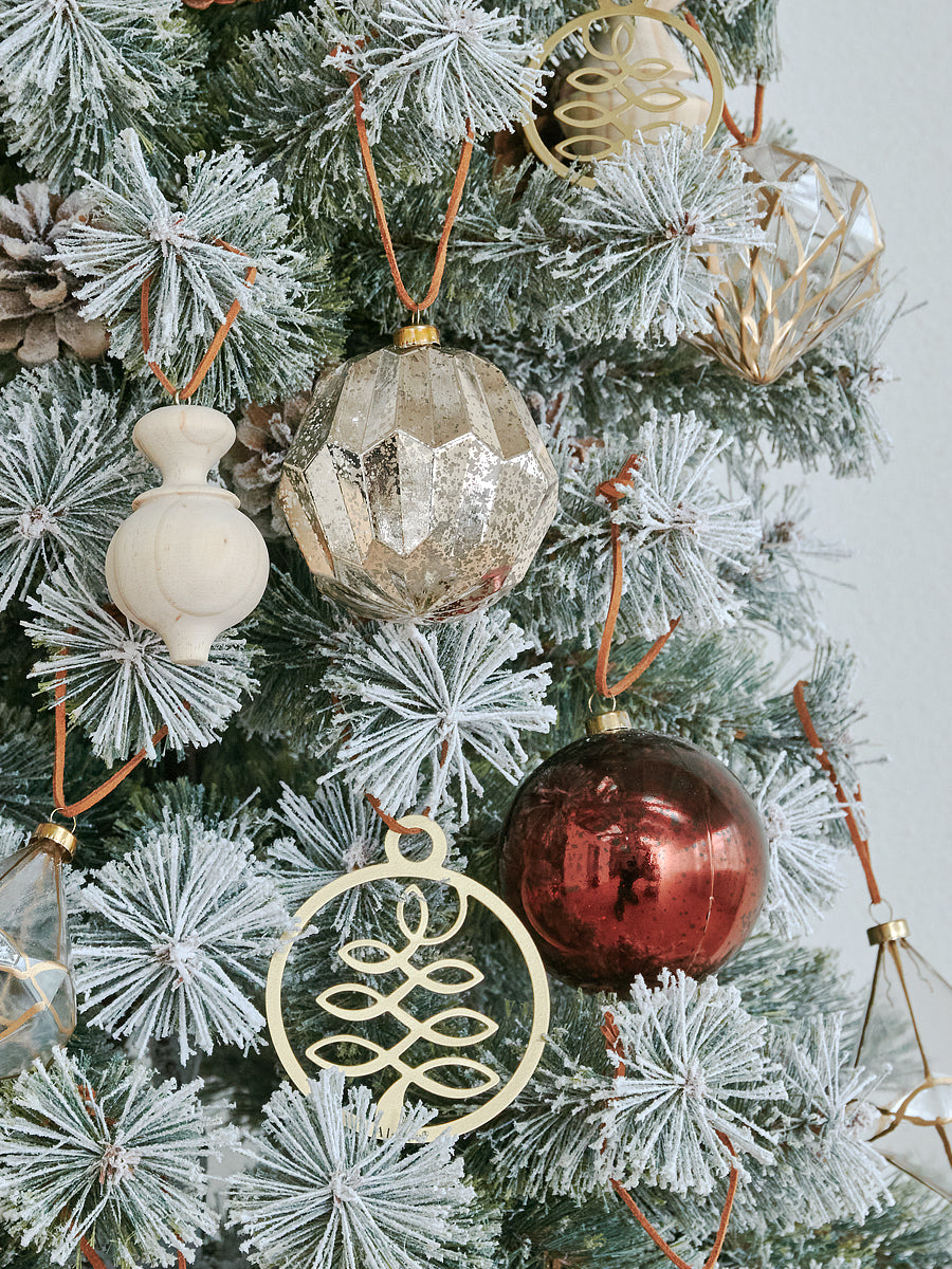 グラフ　クリスマス　オーナメント アルザスツリー スノー + グラース オーナメント【40p】 樅